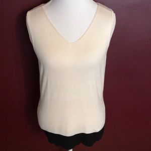 Talbots’s silk blend sleeveless sweater